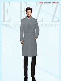 職場男士雙面毛呢西裝休閑西服外套設計