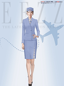 新款高端春秋裝案場銷售職業裝定制設計圖