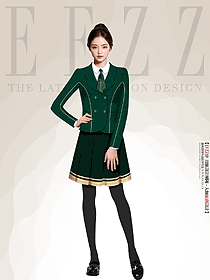 中學生學院風制服演出服女同學初中英倫風校服