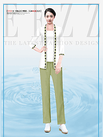 泰式風情休閑按摩技師員工服裝定制設(shè)計