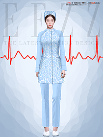 新款護士服女整容醫(yī)院美容院服裝