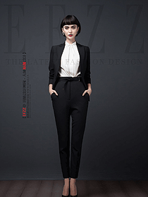 女西裝工作服外套銀行職業(yè)女裝定制案例