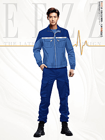 耐磨反光條汽修服員工制服定制設計圖