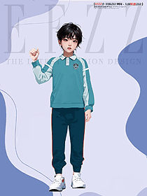 品牌校服專屬定制，校服體恤衫定制設計服裝圖