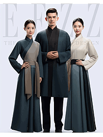 東方文化宋式美學酒店制服定制設計方案