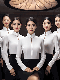 英國倫敦精品酒店員工大堂制服定制案例欣賞