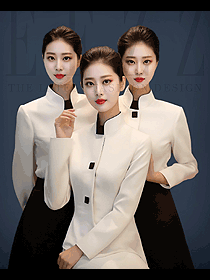 空中花園酒店大堂經理職業裝定制案例