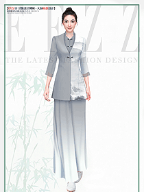 江南特色溫泉spa酒店服務人員制服定制設計