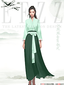 新中式日常秋套裝女漢服明制漢素交領改良式通勤風