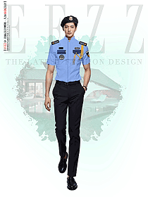 春夏保安員工工作服物業(yè)售樓部形象崗服裝定制