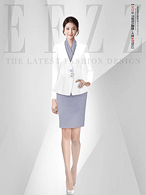 飯店餐飲中國風(fēng)酒店經(jīng)理服裝秋冬裝定制