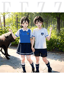 校服套裝中學生學院風小學生班服定制圖