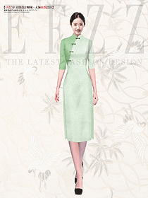 新中式改良旗袍文藝復古禪茶服