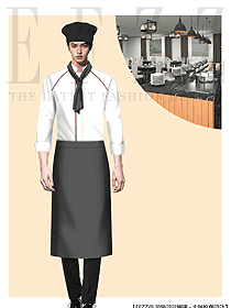 后廚飯店食堂烘焙蛋糕店服裝定制設計圖