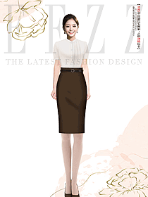 EFZZ原創(chuàng)設(shè)計(jì)女職業(yè)裝短袖立領(lǐng)襯衫設(shè)計(jì)作品