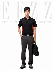 夏季POLO衫定制裝修外派員工工作服短袖