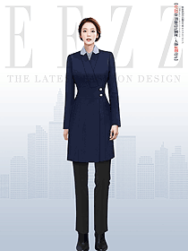 時尚氣質高級感女神范工作服春秋工裝定制設計圖