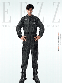 迷彩新式野戰(zhàn)訓(xùn)作服耐磨加厚勞保工作服裝定制款