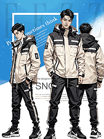 企業員工團體定制戶外沖鋒衣三合一可拆卸防水防風外套男裝