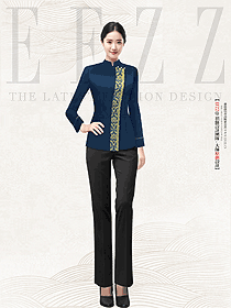 星級酒店全崗位迎賓接待禮服定制設計案例