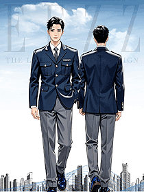 辦公場所室內執勤服西服保安長袖制服