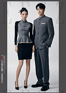 酒店總臺部門主管商務(wù)制服美學(xué)解決方案
