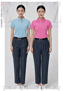 可印logo字廣告文化衫短袖女款工作服裝圖