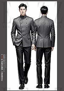 酒店春秋禮賓服裝形象崗內(nèi)部安保制服