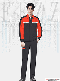 電工電力公司耐磨勞保服外套男定制設計圖