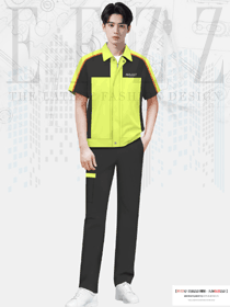 4S店汽修汽車維修工工作服夏季男款服裝