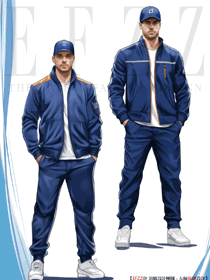 耐磨汽修廠服建筑工地工裝款式圖