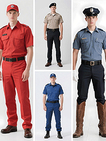 探秘歐美安保時尚!50款夏季短袖制服,用色彩定義專業形象