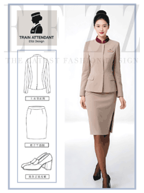 米韻雅意:鐵路乘務的優雅制服新風尚