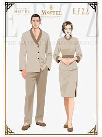 大地謐境 —EFZZ 原創酒店客房服務制服的溫潤質感塑造