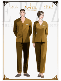 欖韻致簡 EFZZ 原創酒店客房制服的自然秩序表達