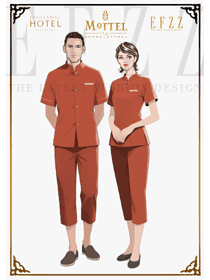 朱韻東方 ——EFZZ 原創酒店客房制服的暖雅服務哲學