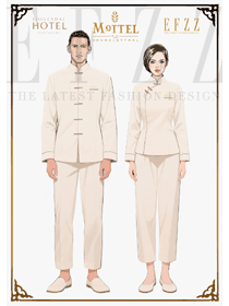 東方素儀 ——EFZZ 新中式酒店客房制服設計定制案例