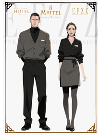 餐飲服務的「灰黑破壁」酒店手繪制服解碼高級公式