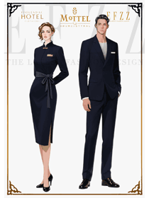 高級藏青：酒店服務人員的輕奢形象名片