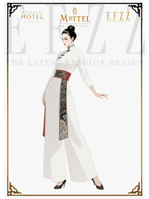 白韻東方：酒店中餐咨客制服的極簡與奢華碰撞