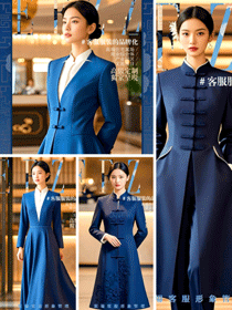 現代中式西裝工作服：高端住宅案場客服的專業格調