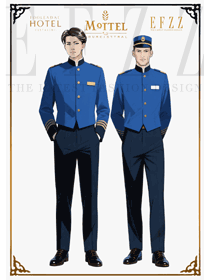 藍(lán)金協(xié)奏：星級(jí)酒店門童工作服的高端名片