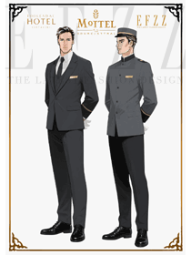 深灰三件套:星級(jí)酒店門(mén)童工作服的專(zhuān)業(yè)服務(wù)著裝
