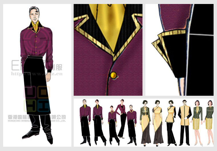 銀河大酒店服裝設計方案