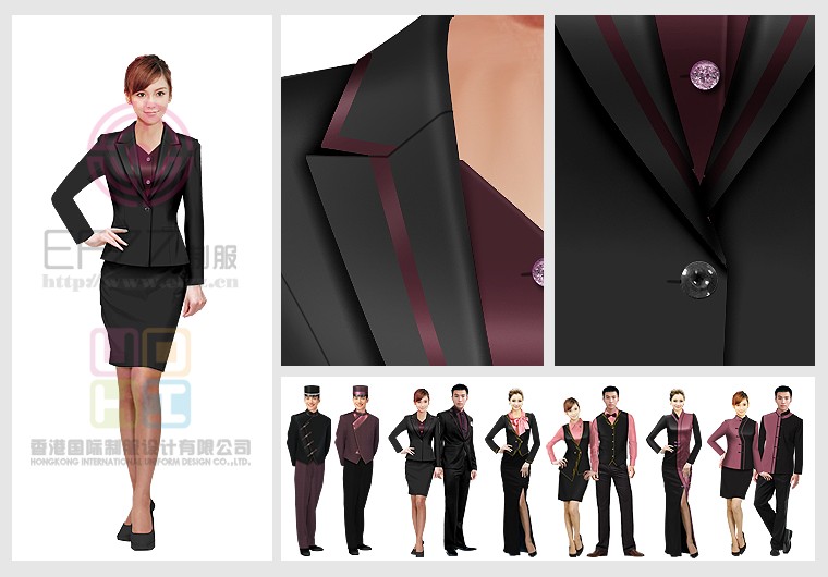 酒店制服系列設計圖片
