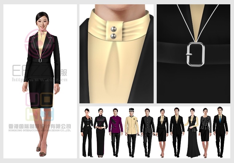 原創經典酒店制服系列設計方案