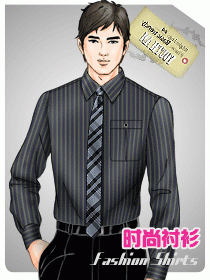 時尚商務襯衫圖片