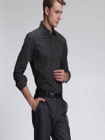 男士商務長袖襯衫