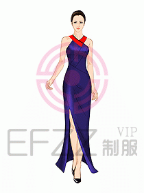 夜總會ktv包房公主制服設計圖497