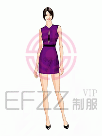 夜總會ktv包房公主制服設(shè)計圖508